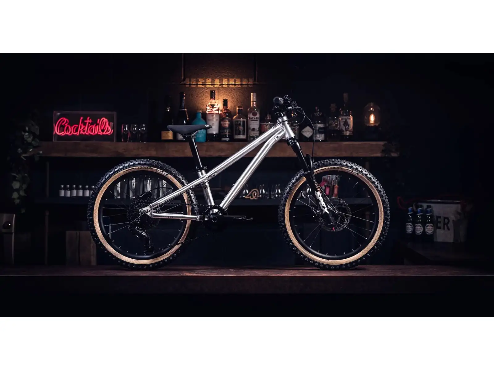 Early Rider Hellion 20 rower dziecięcy Brushed Aluminium