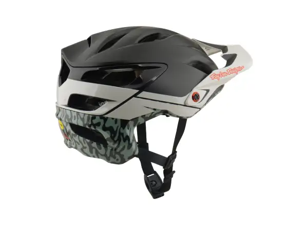 Troy Lee Designs A3 MIPS kask Halo Charcoal/Pumice
