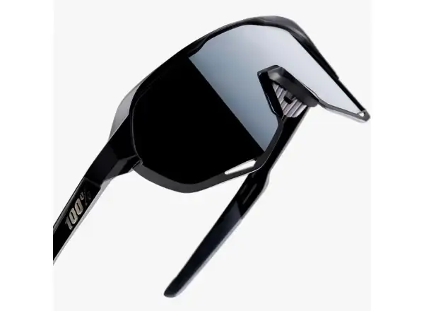 100% S2 okulary Soft Tact Black/Smoke Lens