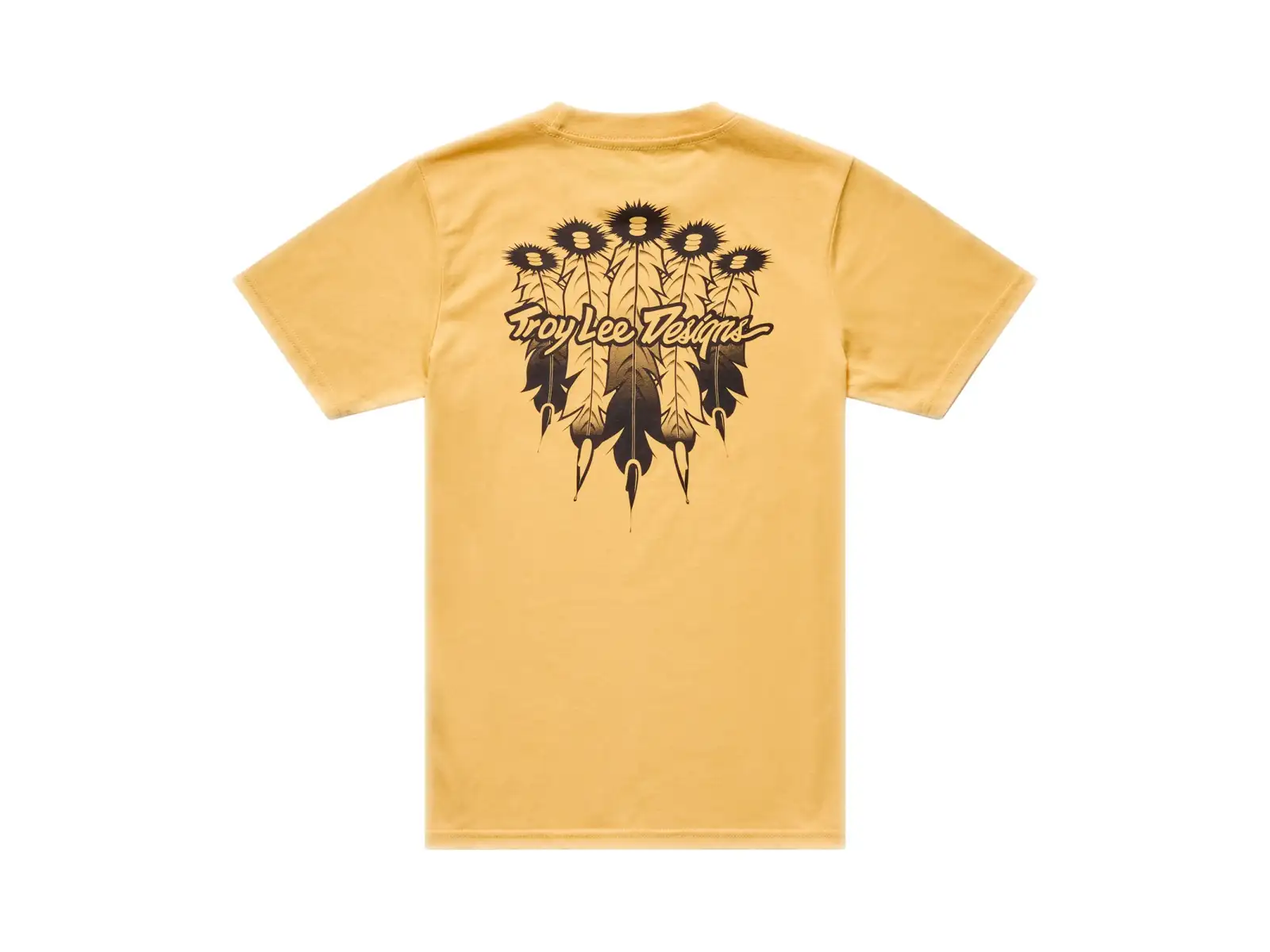 Troy Lee Designs Feathers dziecięca koszulka z krótkim rękawem Bleached Melon