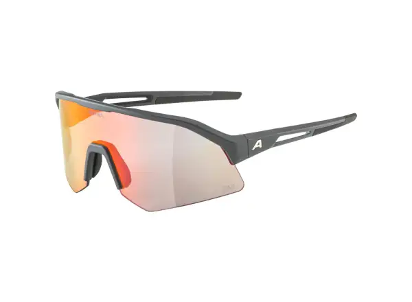 Alpina Sonic HR QV okulary Midnight Grey Matt