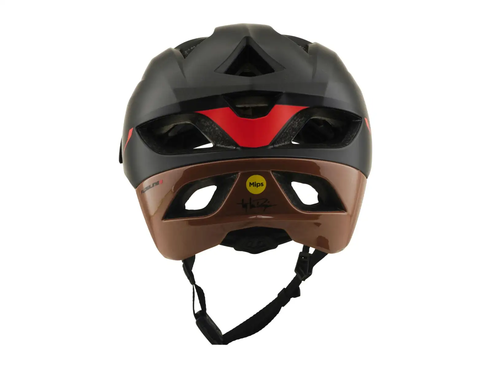 Troy Lee Designs Flowline SE MIPS kask Stacks Charcoal/Sienna