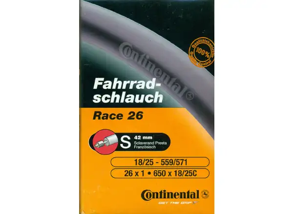 Continental Race 18-25/559 S42 26" MTB dętka