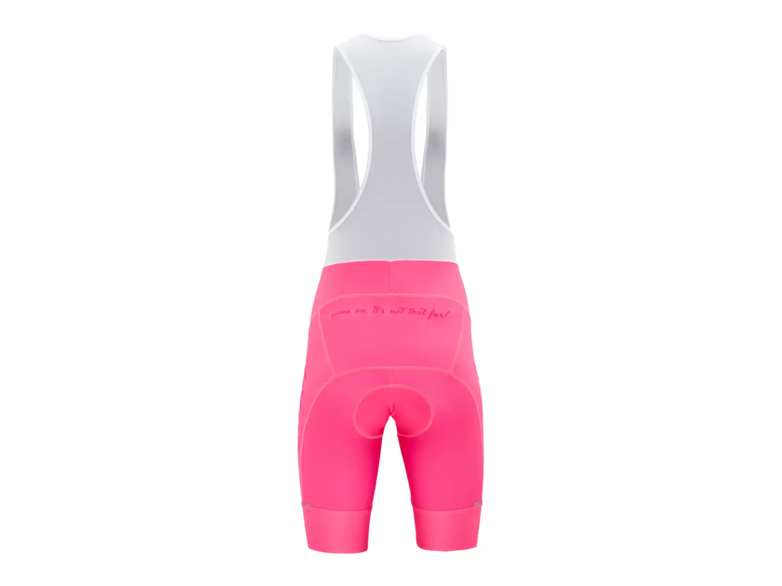 Silvini Sueli Bib dziecięce spodenki z wkładką i szelkami Fuchsia/White