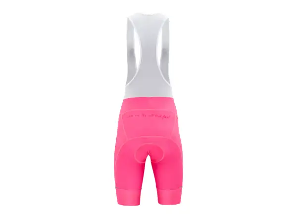 Silvini Sueli Bib dziecięce spodenki z wkładką i szelkami Fuchsia/White