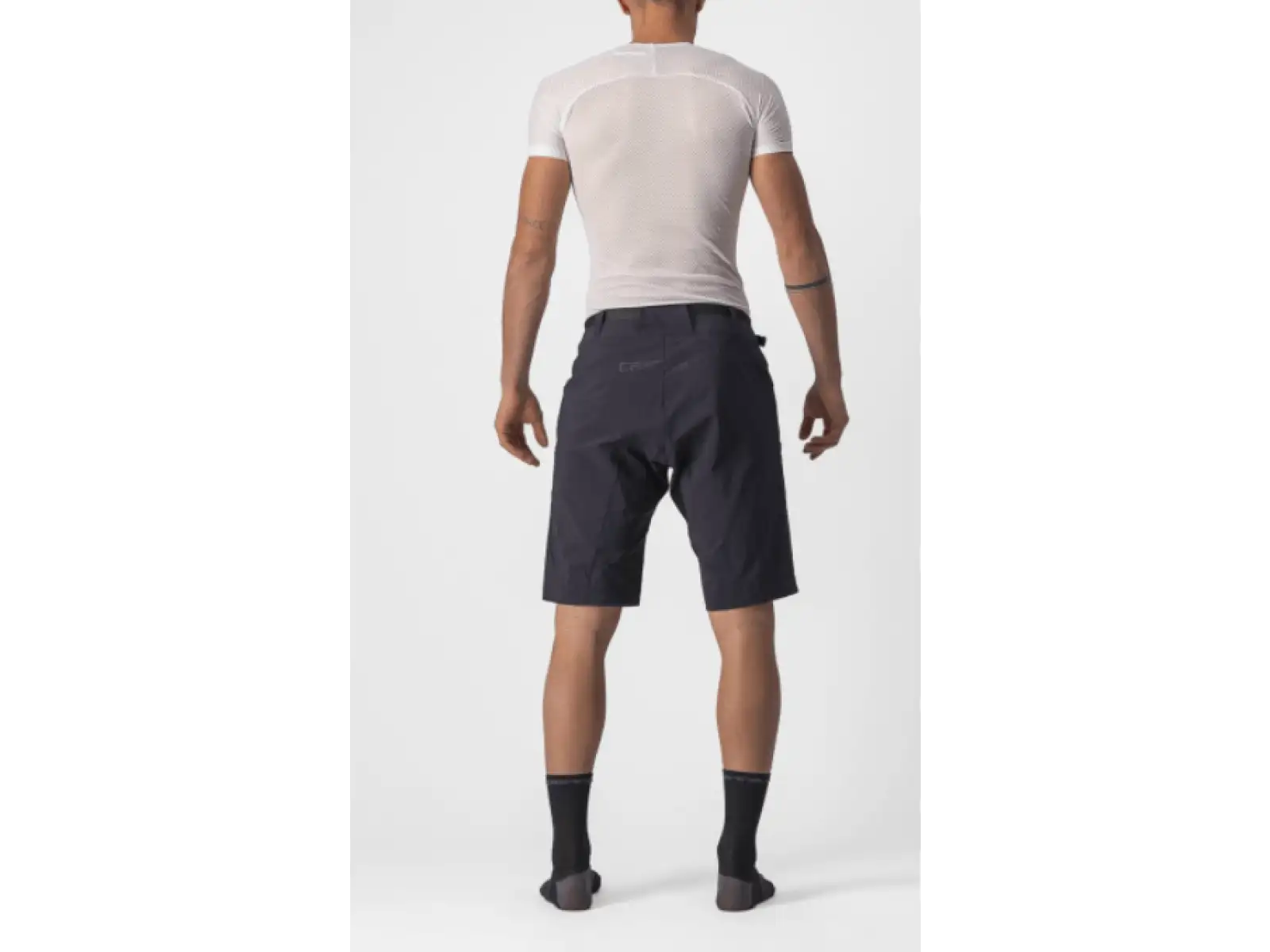 Castelli Unlimited Trail męskie luźne spodenki bez wkładki czarna