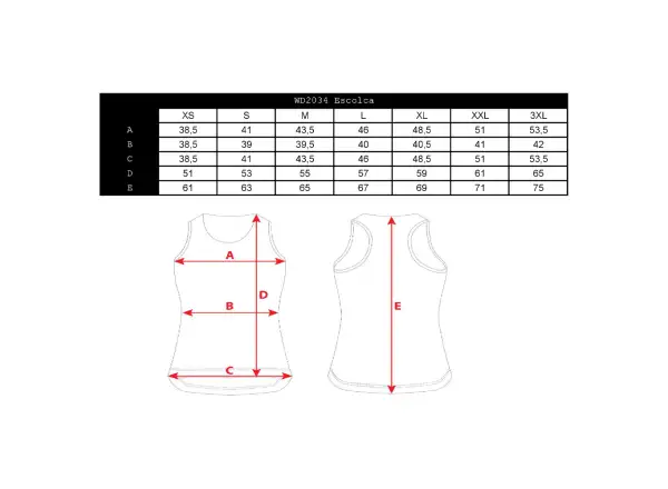 Silvini Escolca damski dres bez rękawów Black/Charcoal
