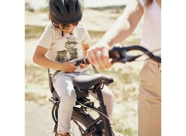 Urban Iki Junior tylne siedzenie z adapterem na bagażnik Bincho Black