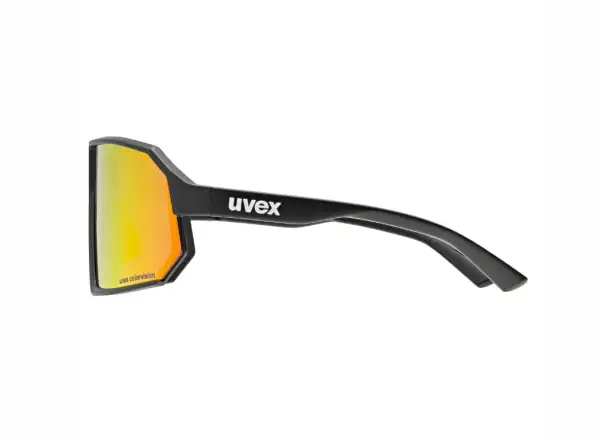Uvex Sportstyle 237 ColorVision okulary Black Matt/Mirror Red