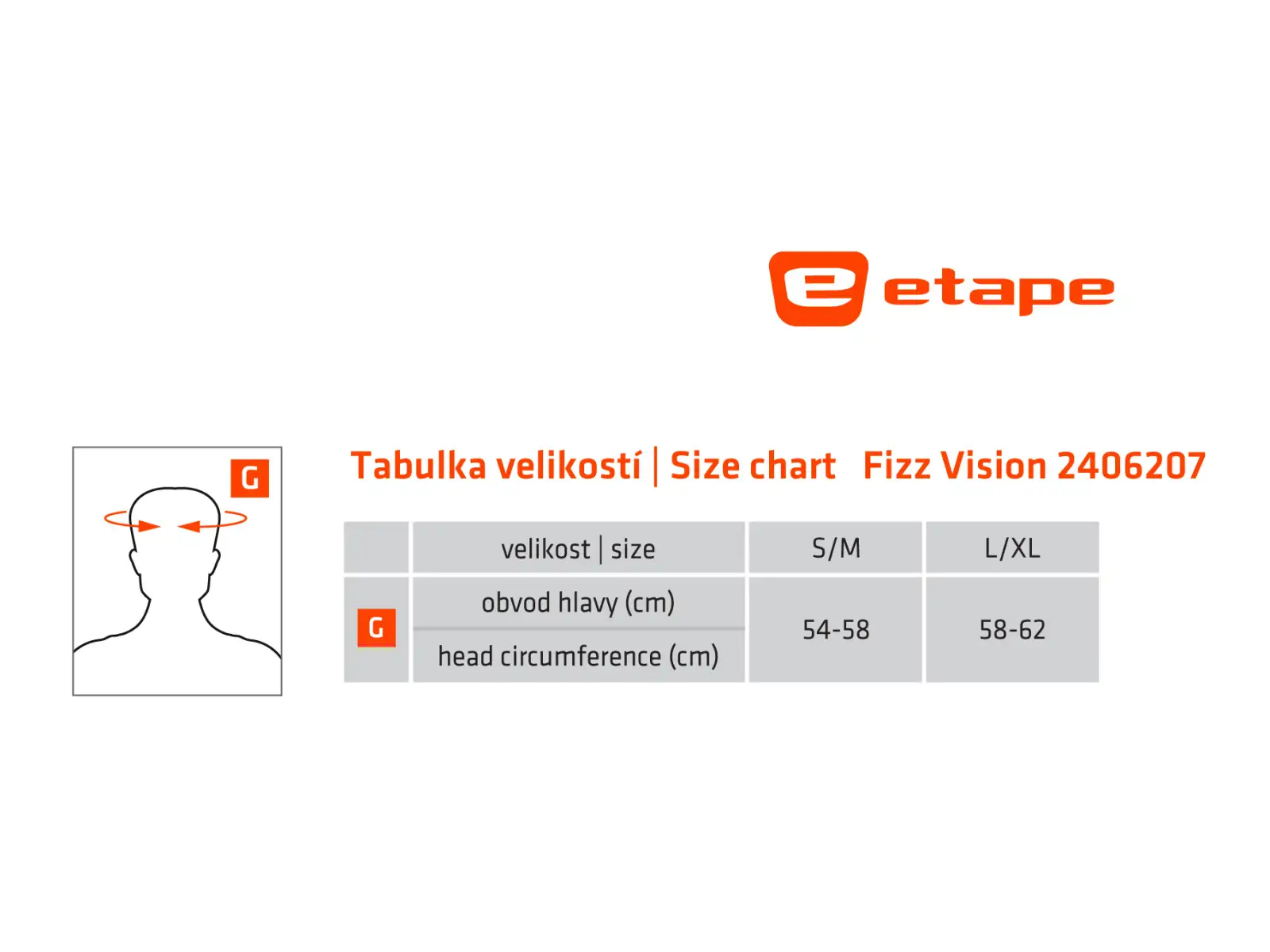 Etape Fizz Vision czapka czarna/odblaskowa