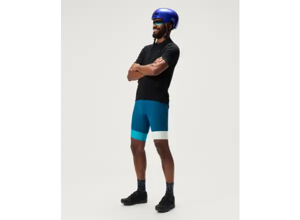 Endura Loop męskie spodenki rowerowe z szelkami Barra Blue