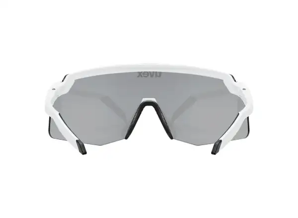 Uvex Pace Stage S okulary przeciwsłoneczne White Matt/Mirror Silver