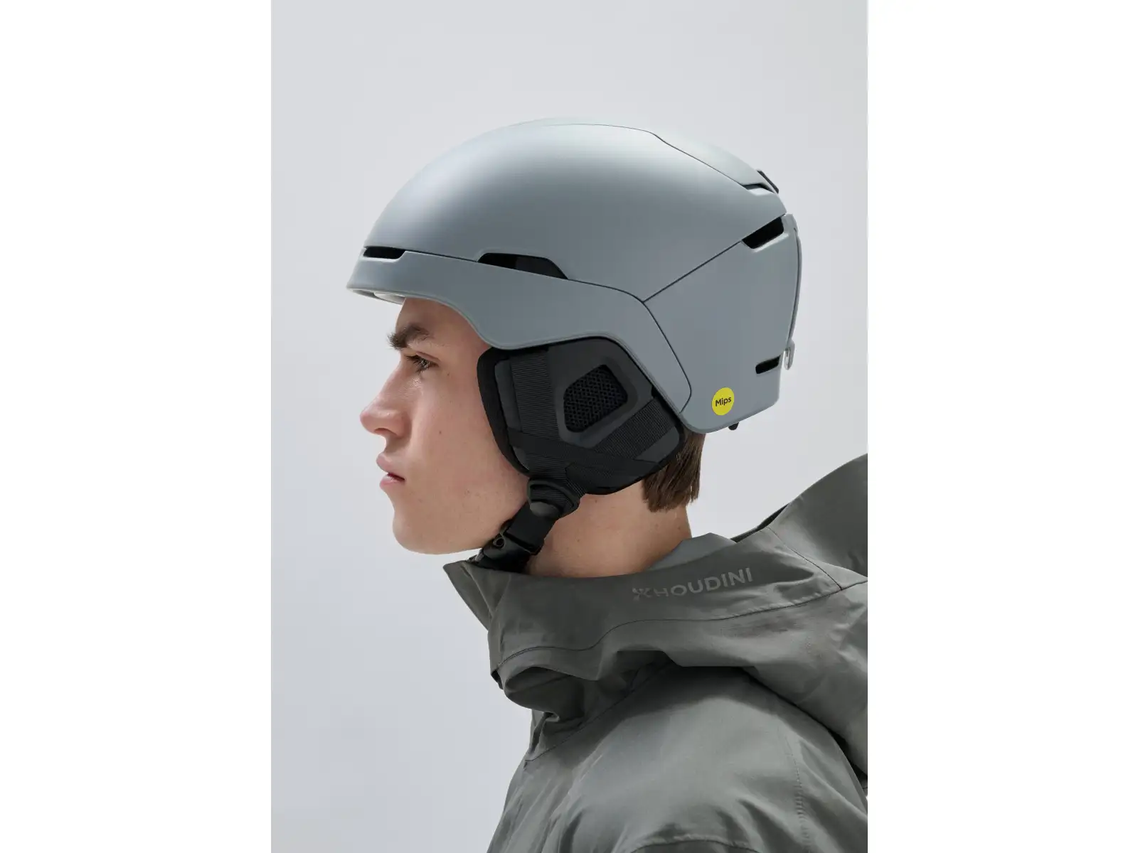POC Obex MIPS kask narciarski Granite Grey Matt