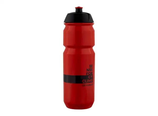 Force Fine bidon rowerowy 750 ml czerwony/czarny