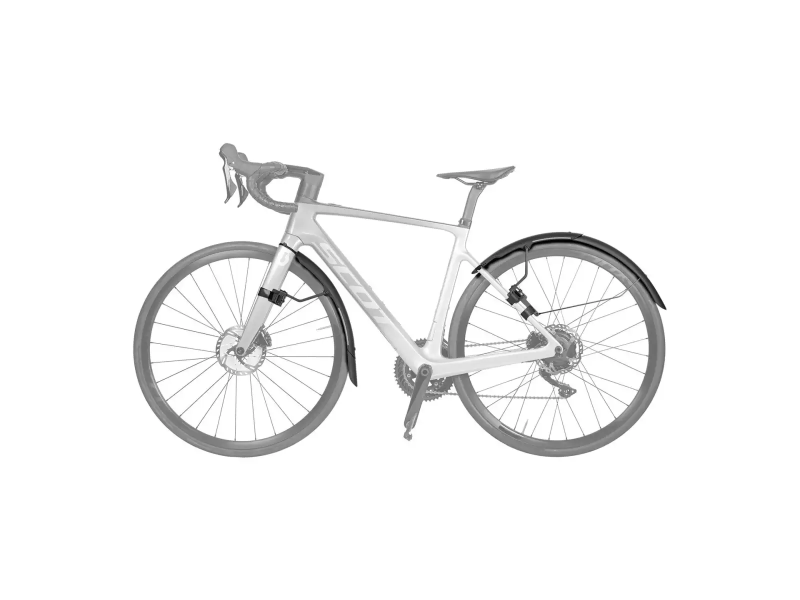 Topeak TetraFender R1+R2 zestaw błotników szosowych reflective sticker