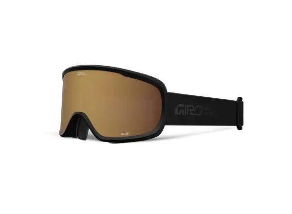 Giro Moxie damskie gogle narciarskie Black Stacked/Amber Gold/Yellow (2szyby)