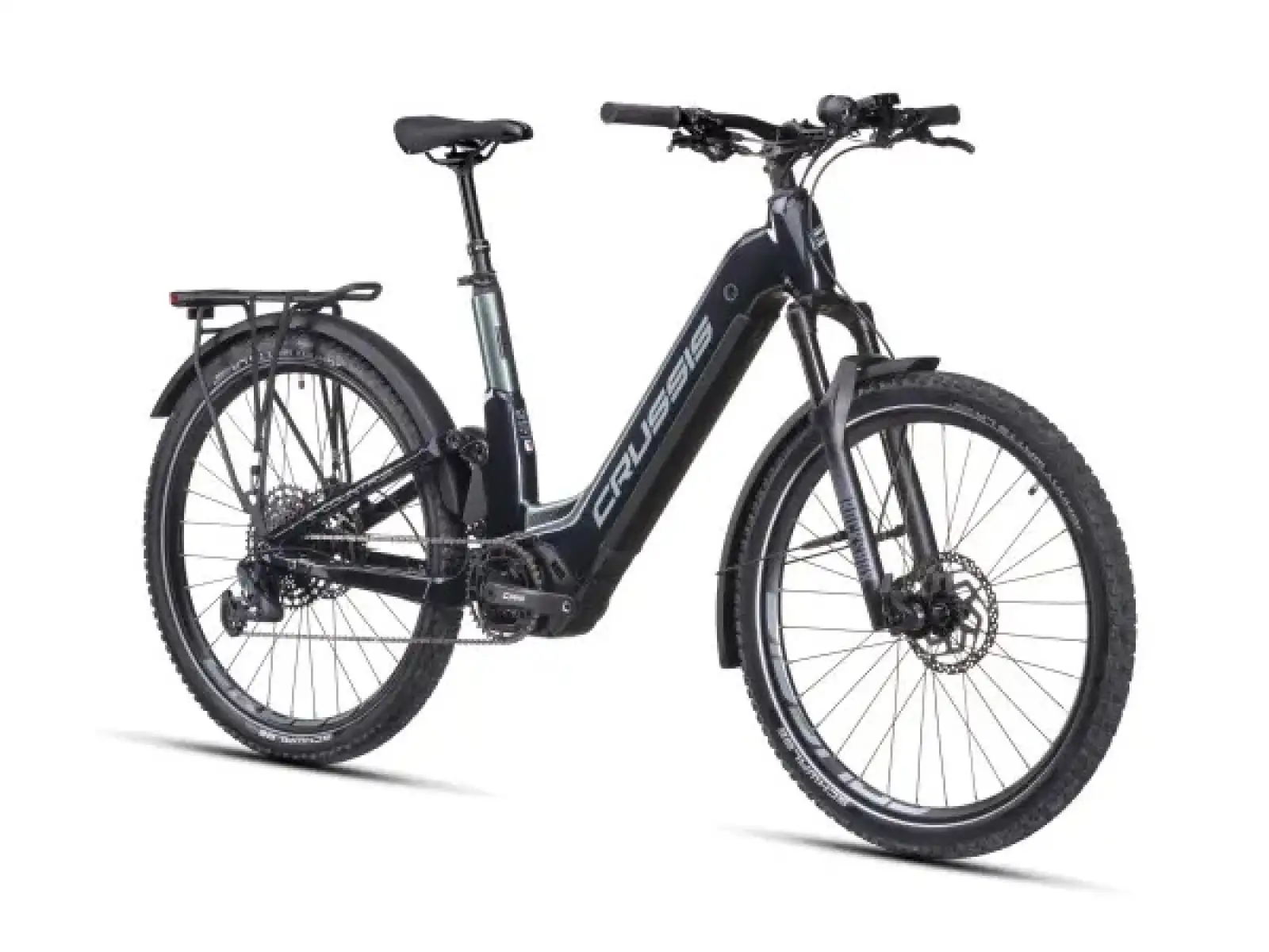 Crussis e-Country full 10.10-M (720 Wh) rower elektryczny w pełni amortyzowany z niskim wejściem