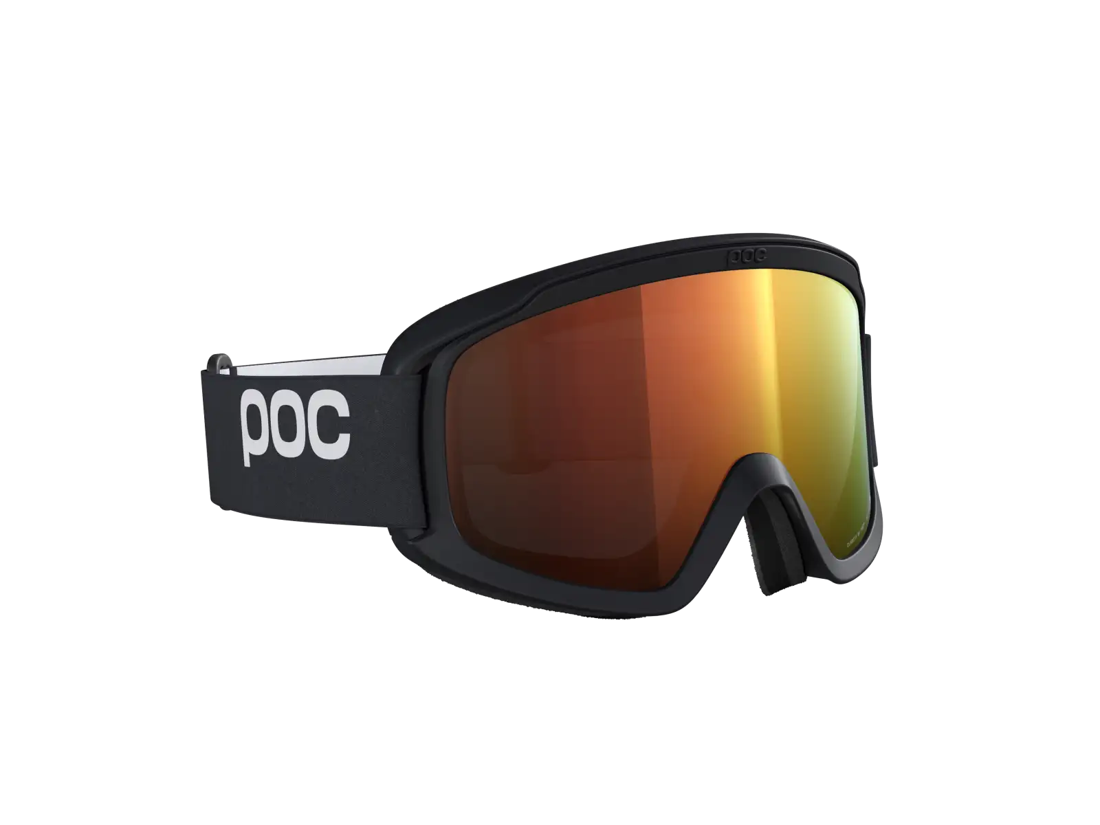 POC Opsin gogle narciarskie Uranium Black/Partly Sunny Orange