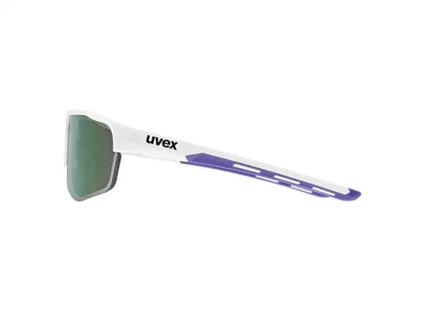 Uvex Axos Zestaw okulary White Matt/Mirror Purple