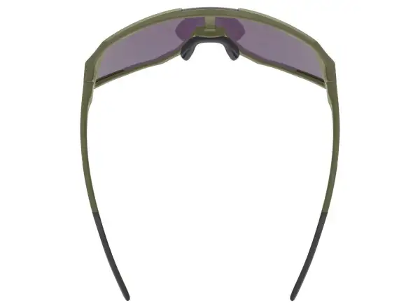 Uvex Sequenze CV okulary przeciwsłoneczne Olive Matt/Mirror Yellow