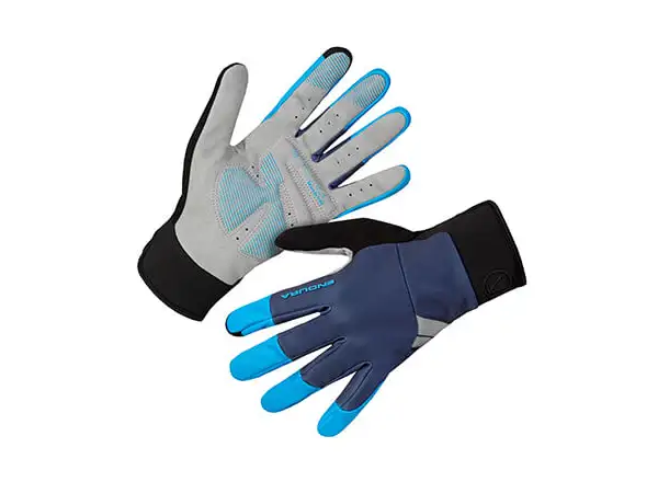 Endura Windchill rękawice jaskrawo niebieska