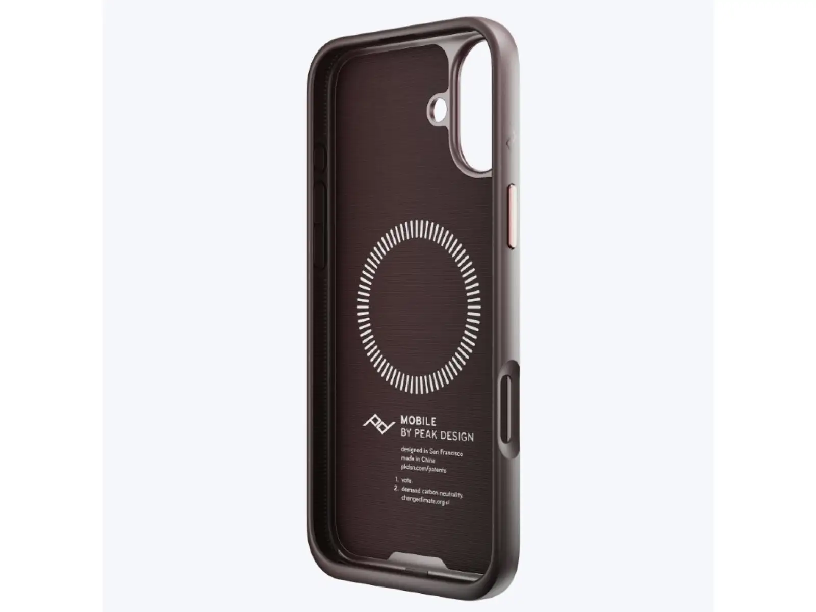 Peak Design Mobile Everyday Fabric Case iPhone 16 Plus pokrowiec na telefon Eclipse