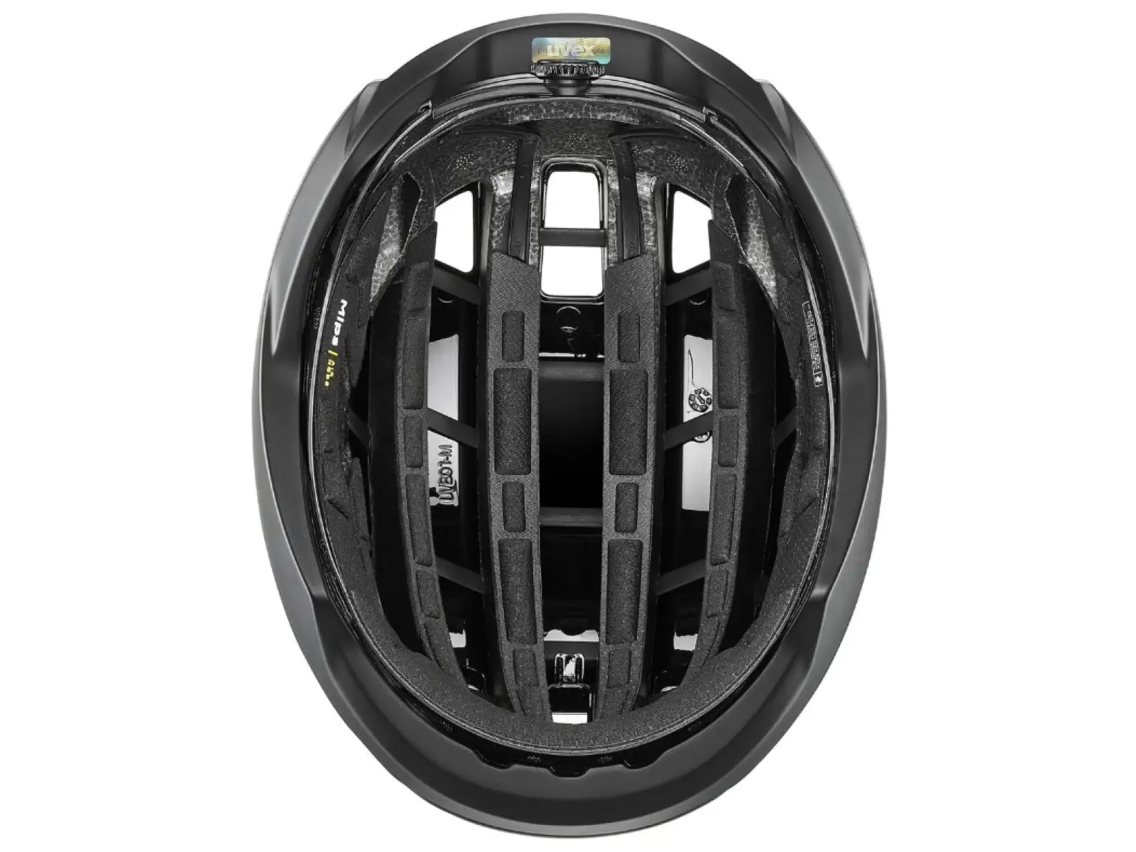Uvex Surge Aero MIPS szosowy kask Black/Sage Green Matt