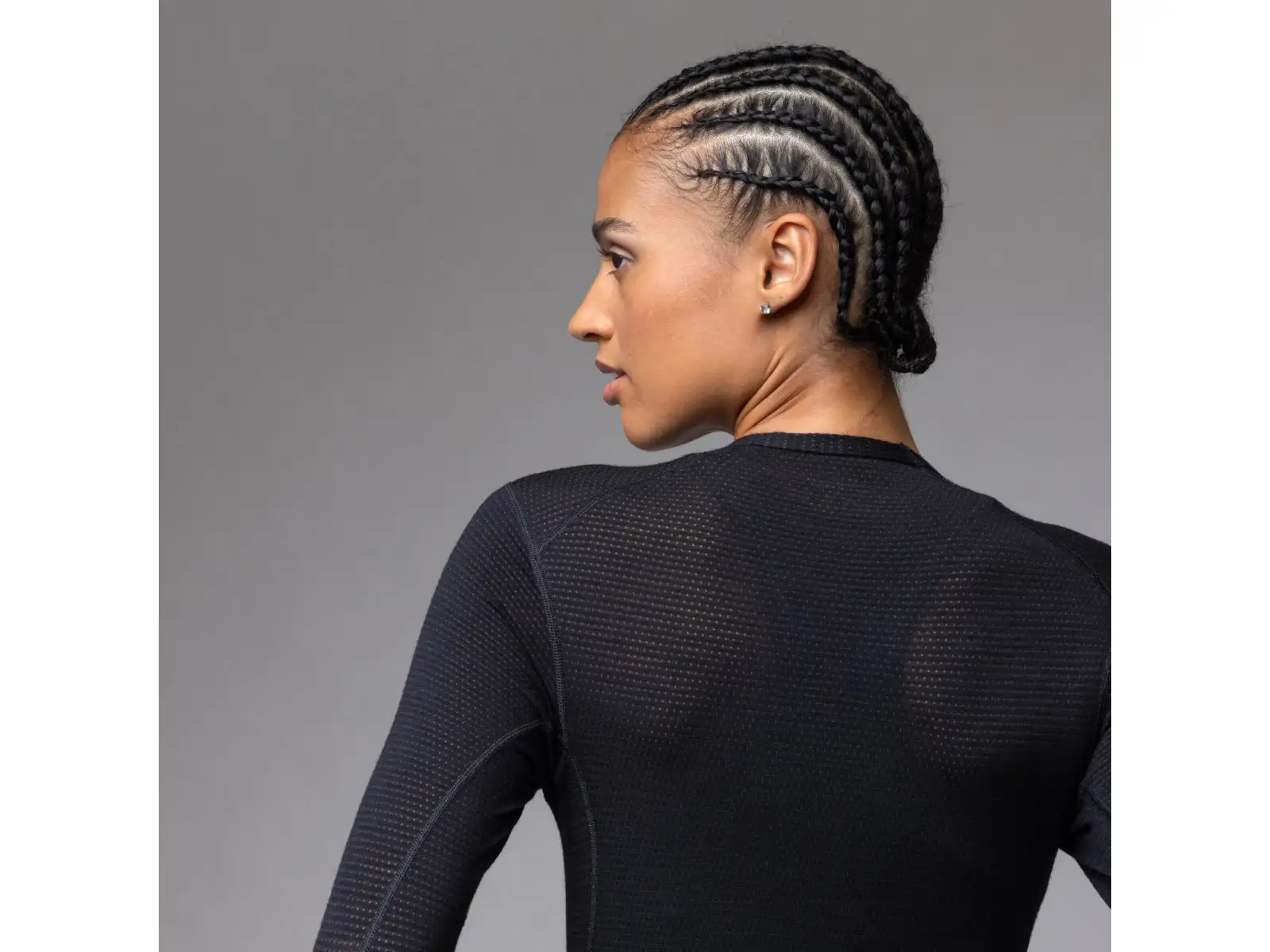 Alé Intimo Merino damska bielizna termoaktywna z długim rękawem Black