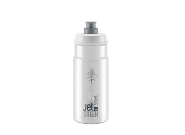 Elite Jet Green Plus butelka 550 ml Clear/Grey Logo