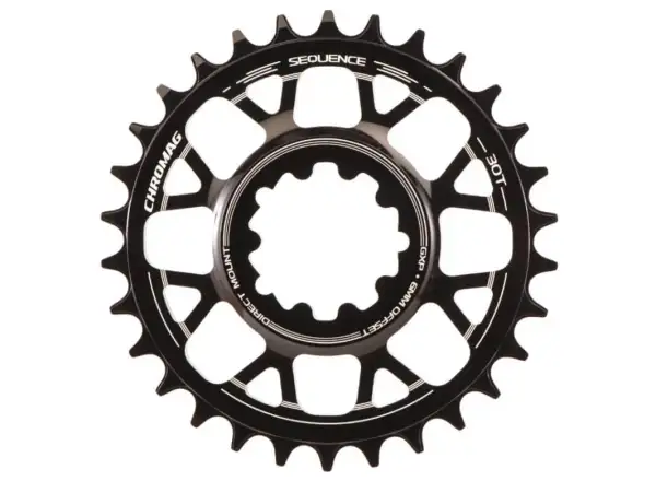 Chromag Sequence Sram tarcza offset 6 mm 32 z czarna