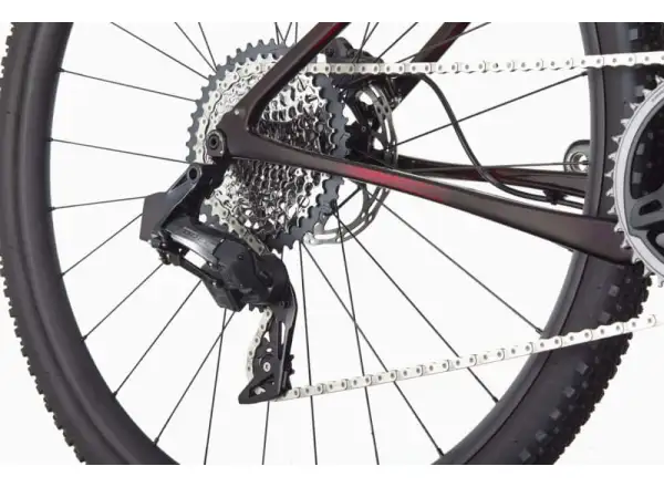 Cannondale Topstone Carbon 1 Lefty gravel rower Rally Red