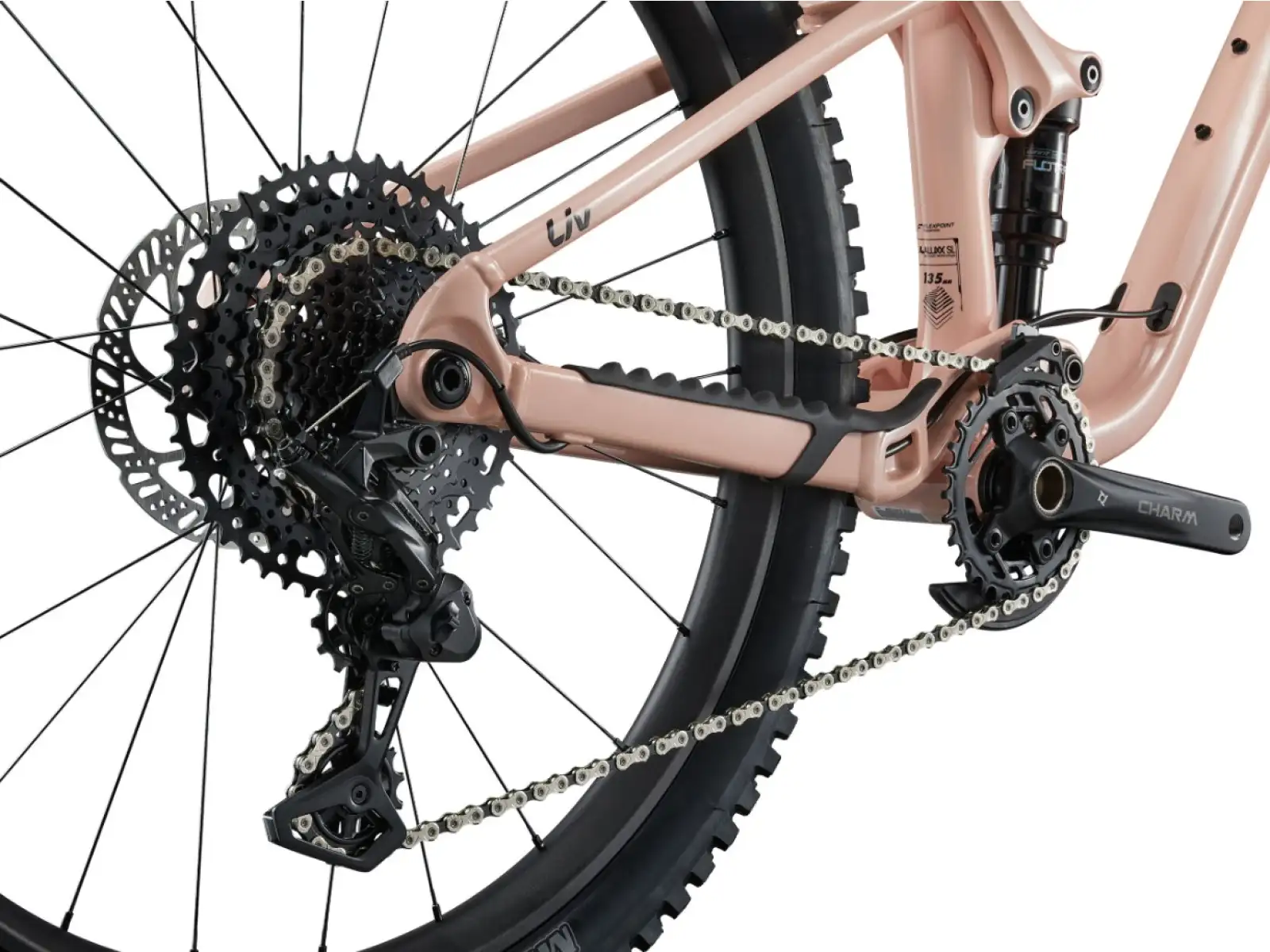 Liv Faith dziecięcy rower full suspension 27,7"/26" Radiant Pink