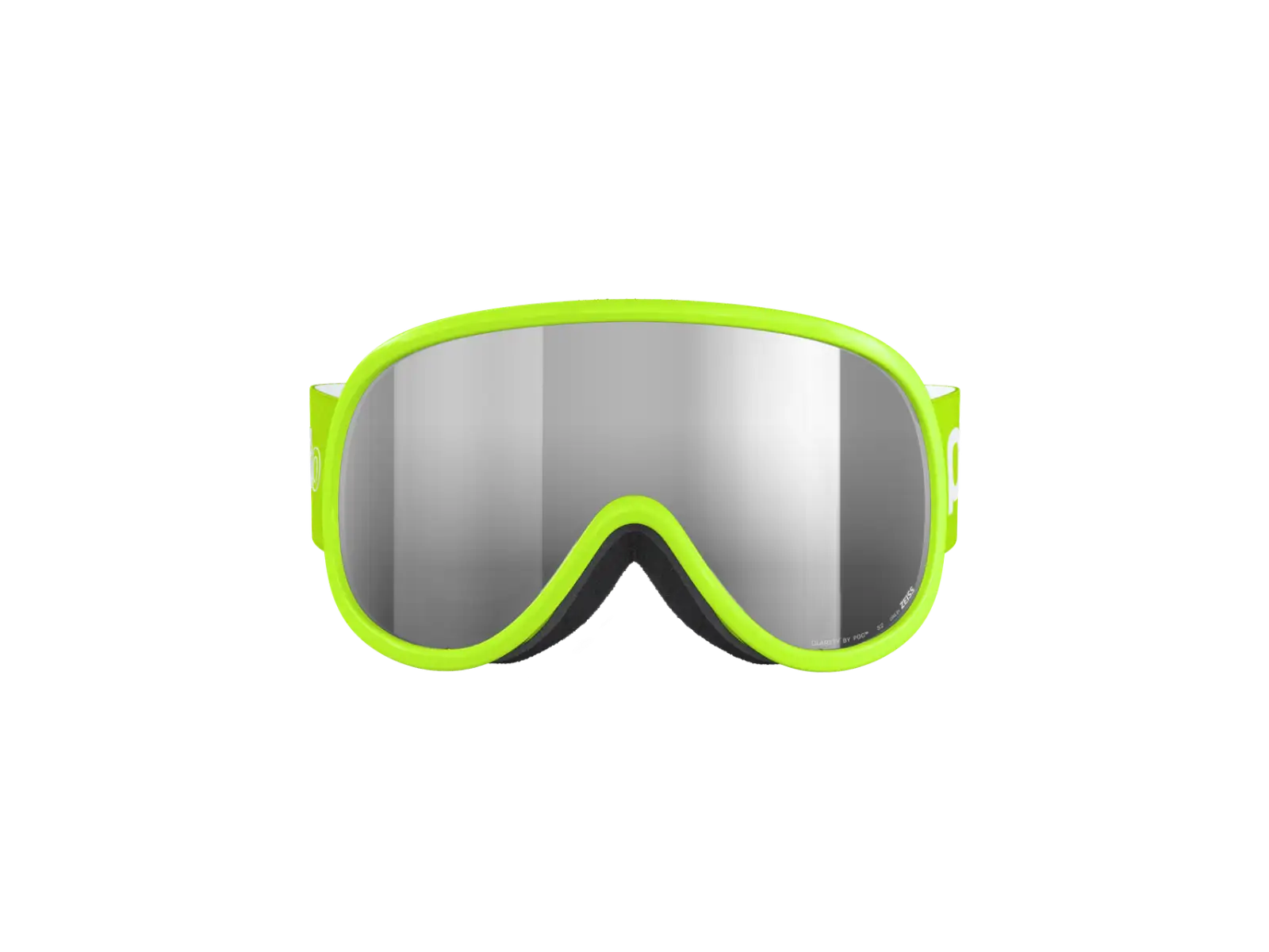 POC POCito Retina dziecięce gogle narciarskie Fluorescent Yellow/Green/Partly Sunny Silver
