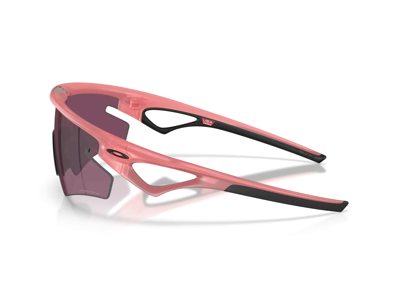 Oakley Sphaera Slash okulary sportowe Matte Transparent Paloma/Prizm Road Black