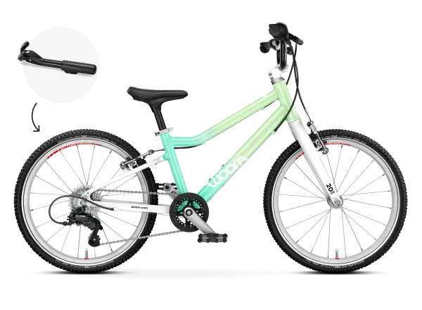 Woom GO 4 rower dziecięcy 20 Spearmint Crush Limited