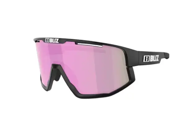 Bliz Fusion Small okulary Black/Brown Pink