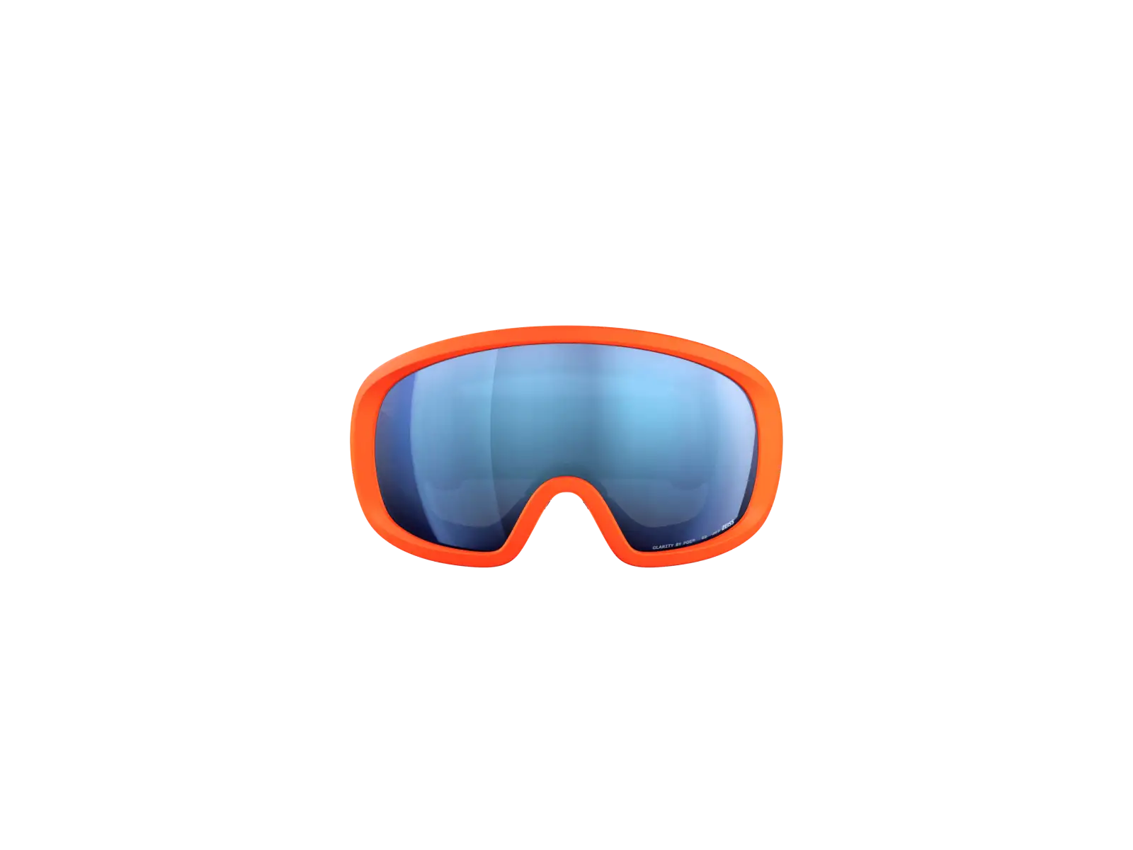POC Fovea Mid gogle narciarskie Zink Orange/Partly Sunny Blue