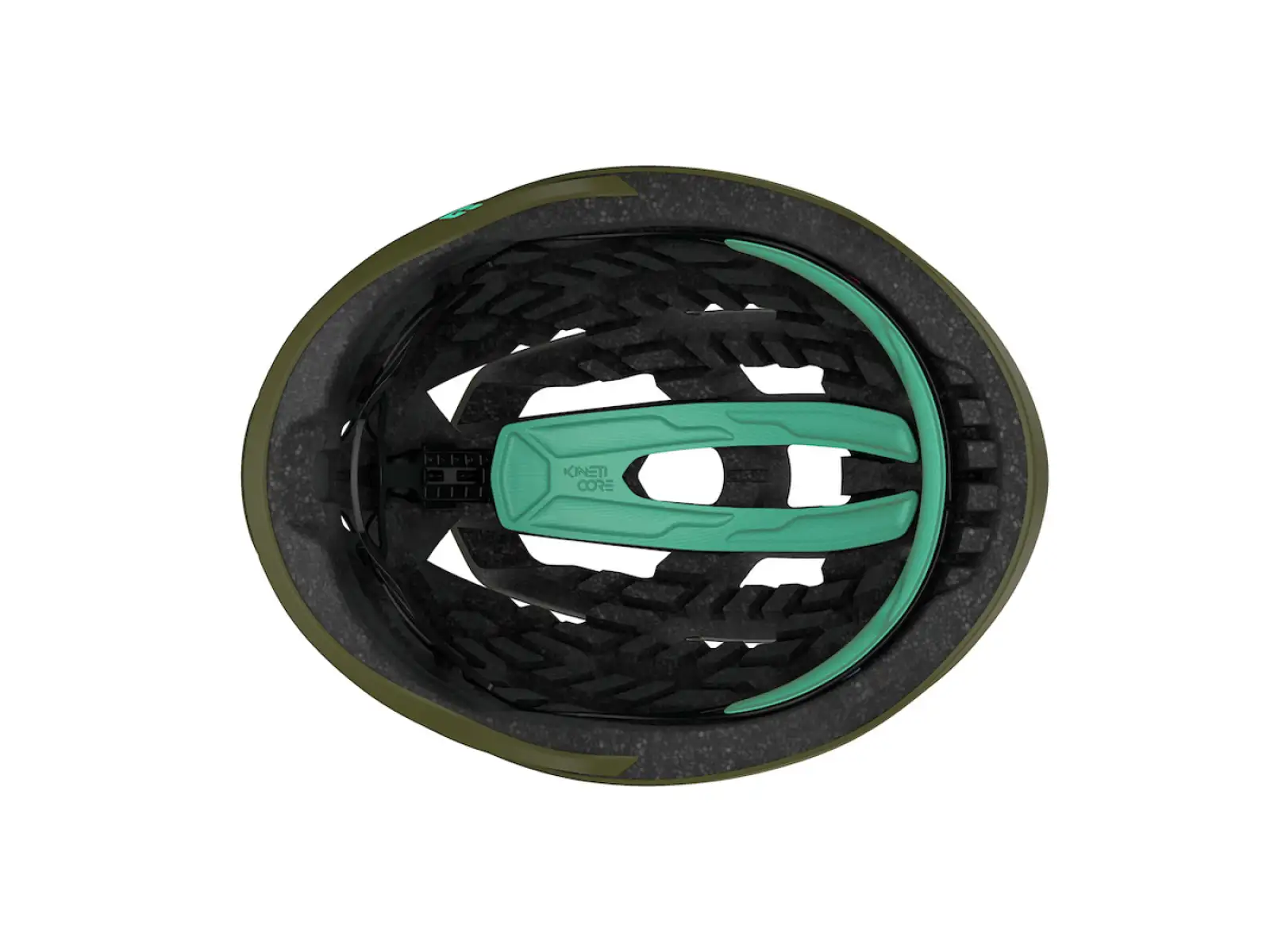 Lazer Z1 KinetiCore kask matowa leśna zielona