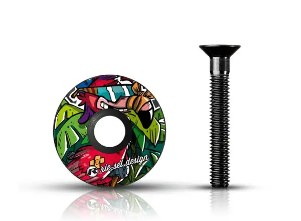 Rie:sel Design Stem:Cap pokrywka zestawu sterowego flowmingo