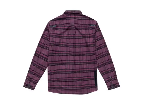 Troy Lee Designs Grind Flannel męska koszula Plaid Deep Purple
