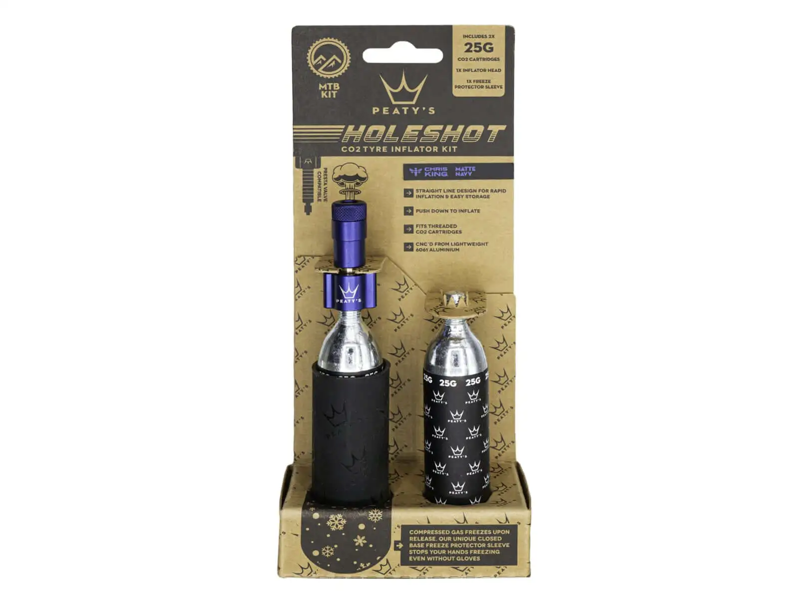 Peatys Holeshot CO2 zestaw 25 g Navy