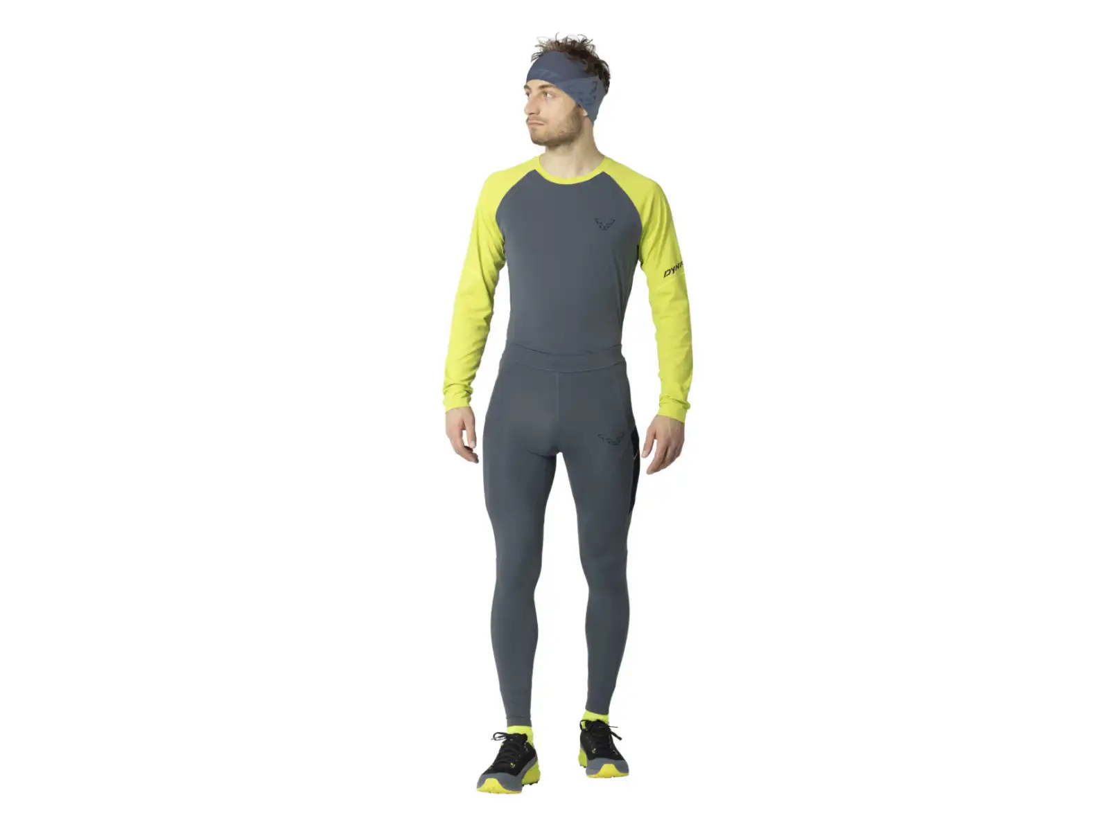 Dynafit Warm Ultra Tights męskie spodnie do biegania Cinder