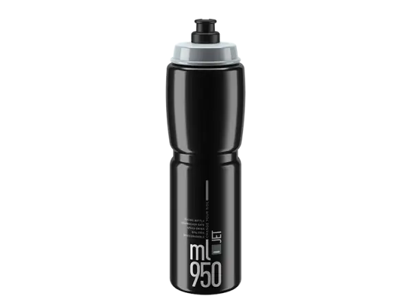 Elite Jet butelka 950 ml Black/Grey Logo