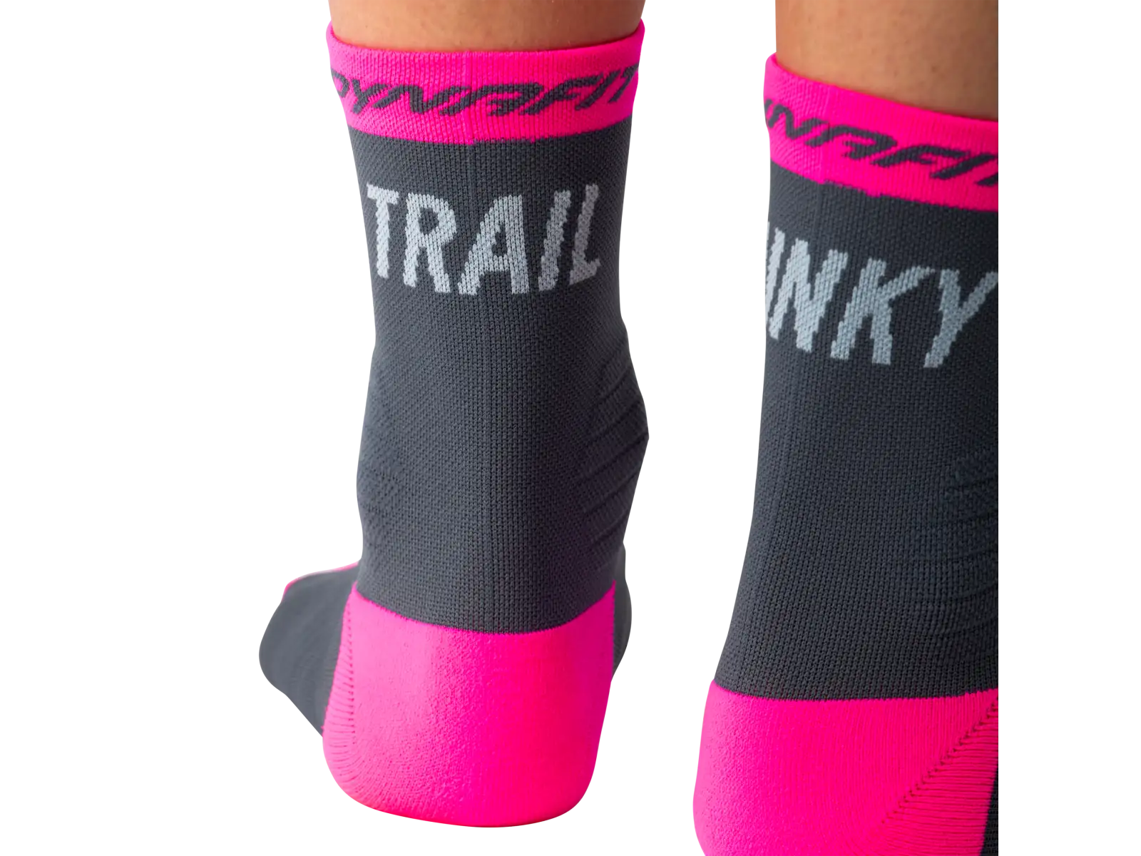 Dynafit Trail Mid skarpety do biegania Cinder/Smoke Blue