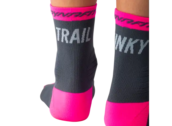 Dynafit Trail Mid skarpety do biegania Cinder/Smoke Blue