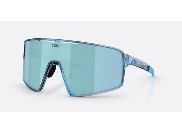 Bliz P001s okulary przeciwsłoneczne Transparent Blue/Smoke Ice Blue Multi