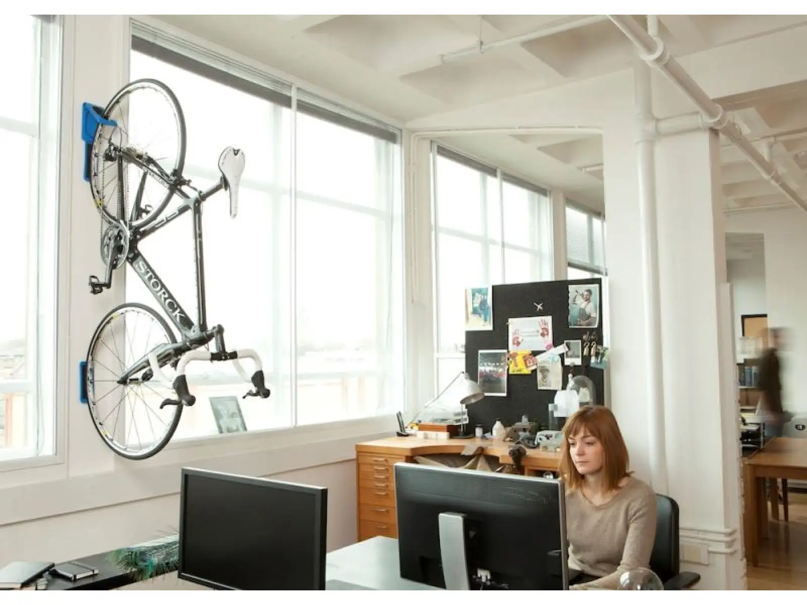 Cycloc Endo uchwyt na rower zielona