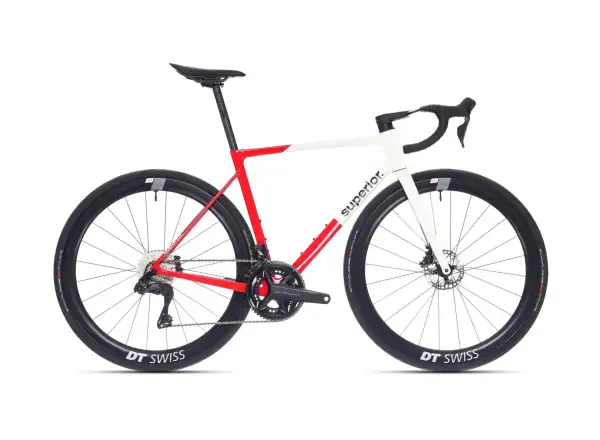 Superior RR 9.8 rower szosowy Gloss Red / White SPRAWDZONE