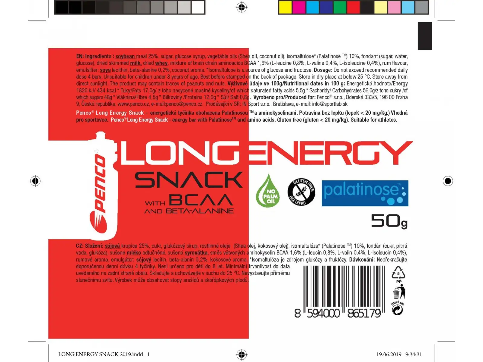 Penco Long Energy przekąska 50g