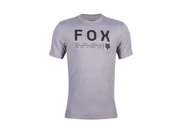 Fox Non Stop męska koszulka z krótkim rękawem Heather Graphite